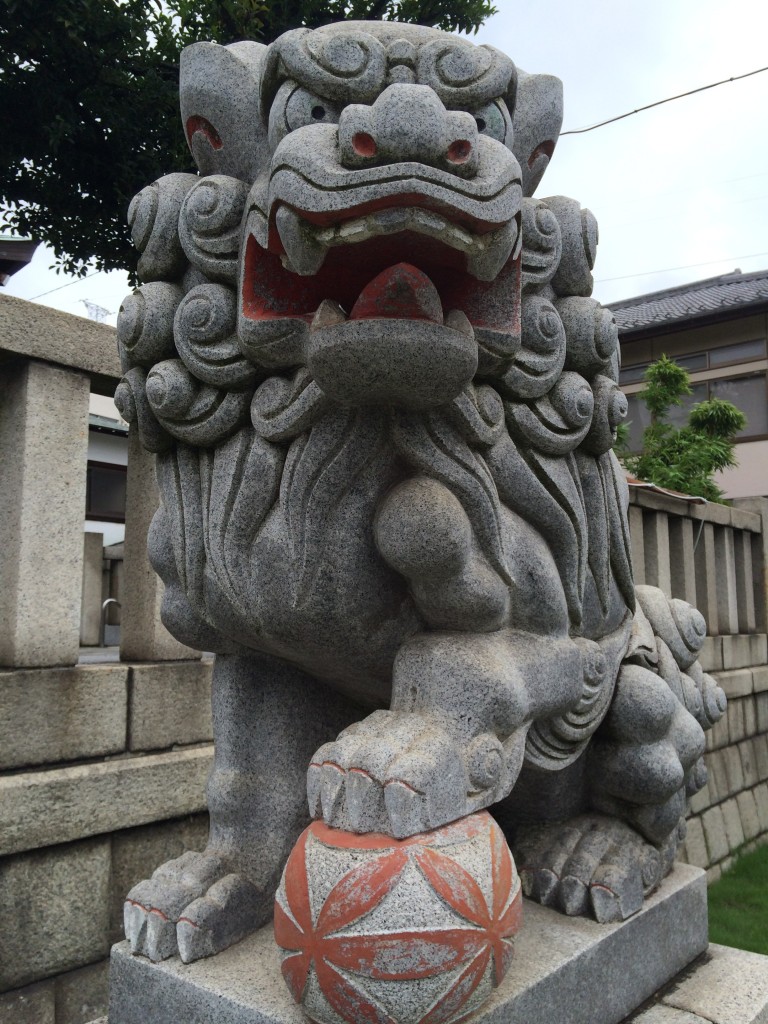 尾久八幡神社狛犬