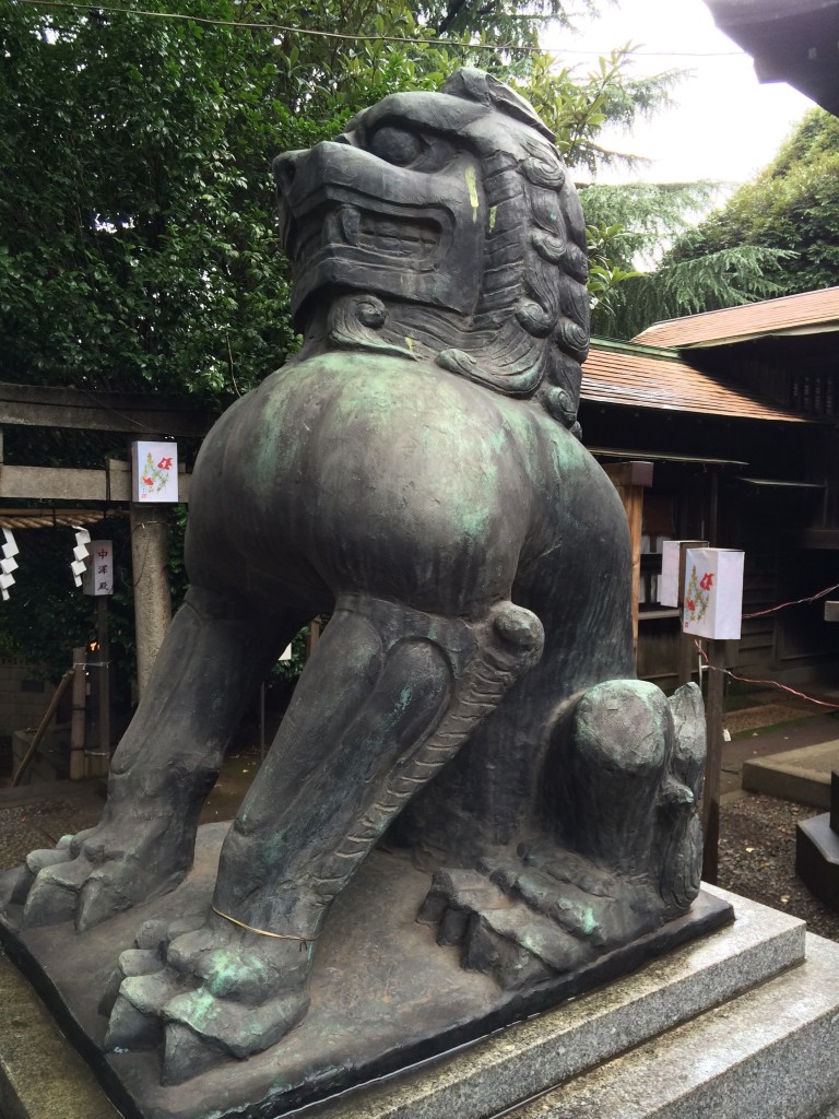 諏方神社狛犬