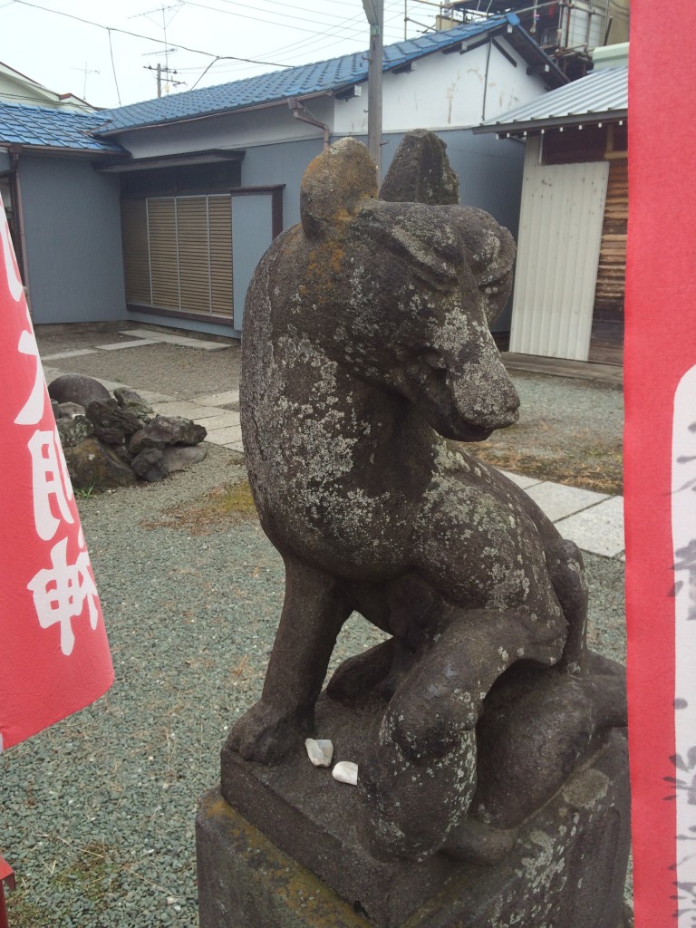 柳野稲荷神社狐