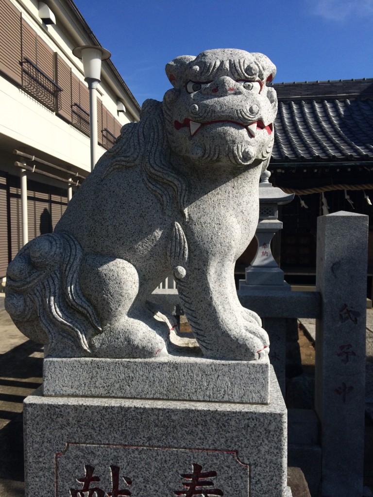 三峯神社狛犬