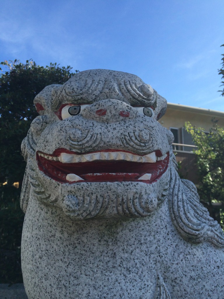 三峯神社狛犬