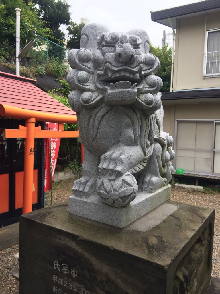 小日向神社狛犬