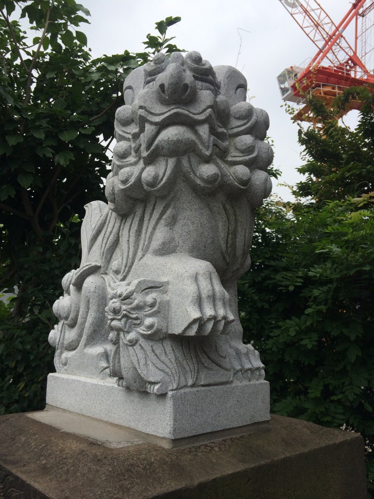 小日向神社狛犬