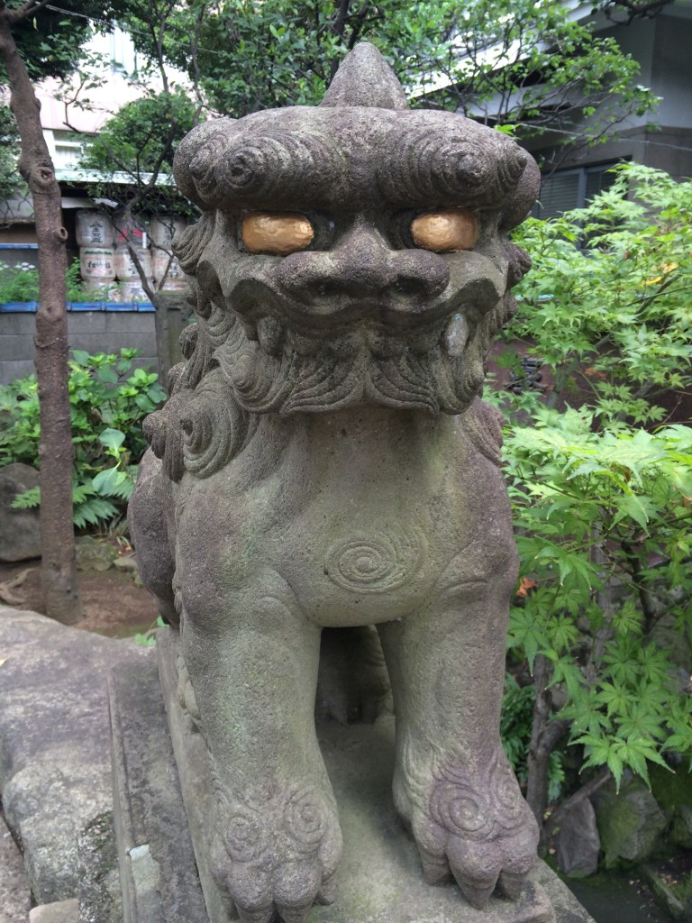 白山神社狛犬