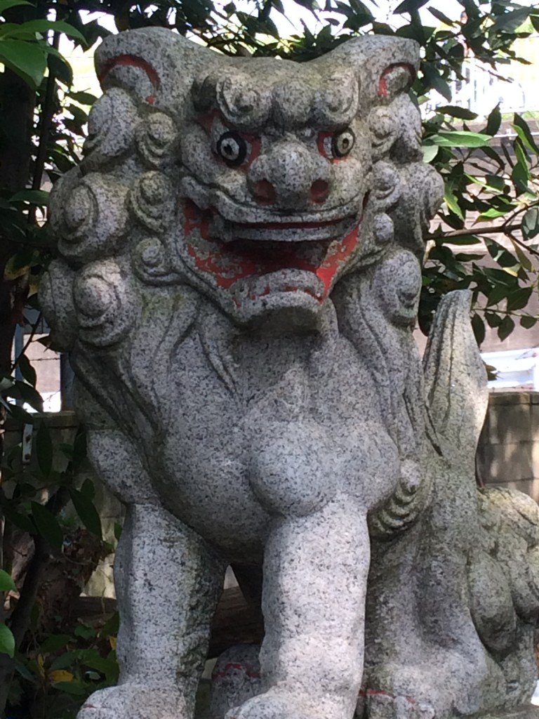 氷川神社狛犬