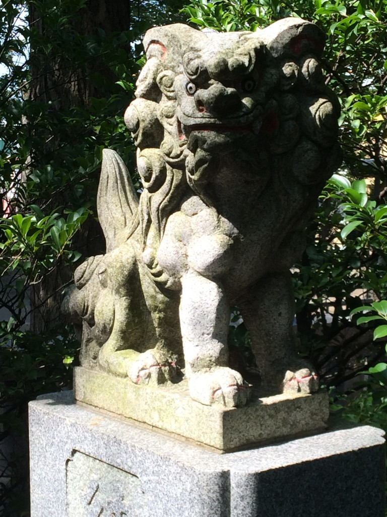 氷川神社狛犬