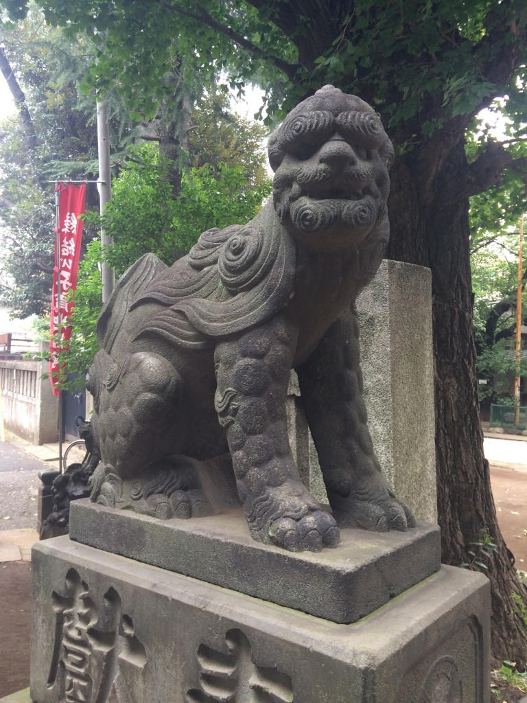 天祖神社狛犬