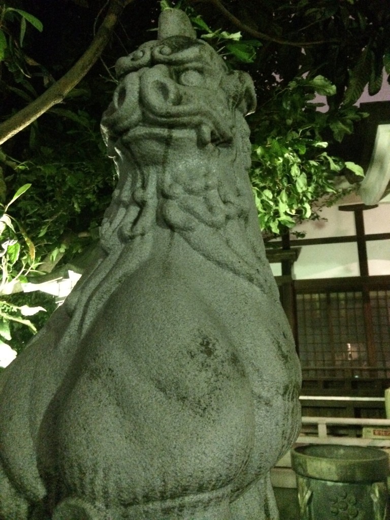 鳥越神社狛犬