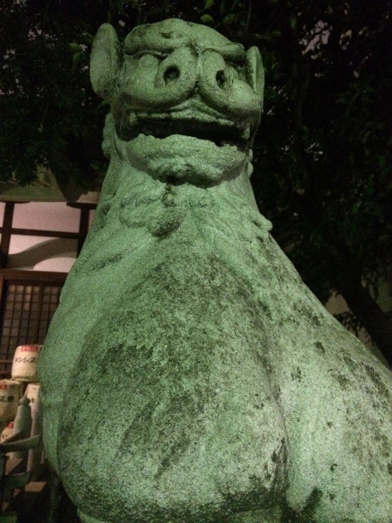 鳥越神社狛犬