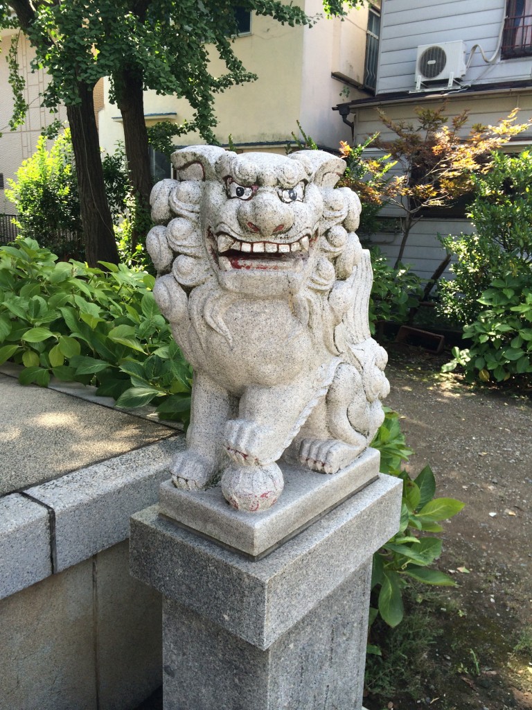 愛宕神社狛犬
