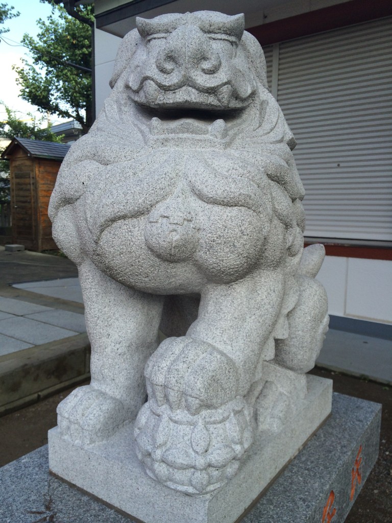 氷川神社狛犬