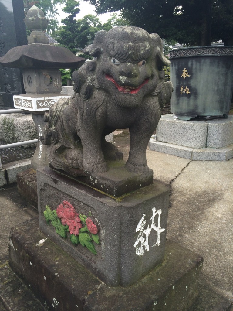 六木諏訪神社狛犬