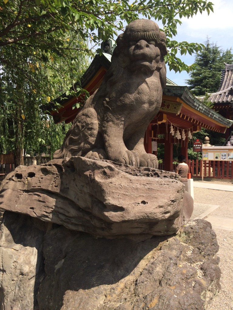 浅草神社狛犬