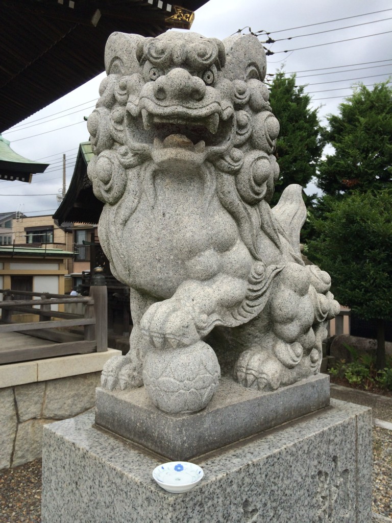 水元神社狛犬