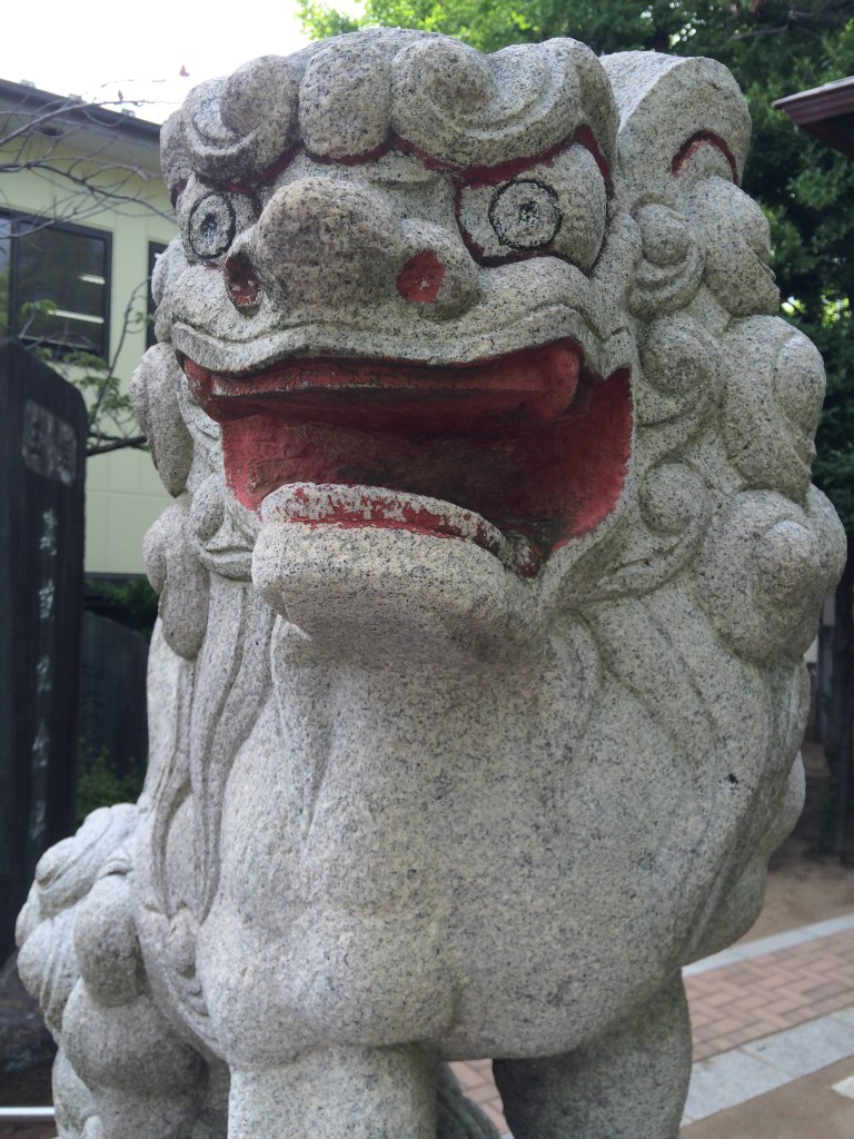 天祖神社狛犬