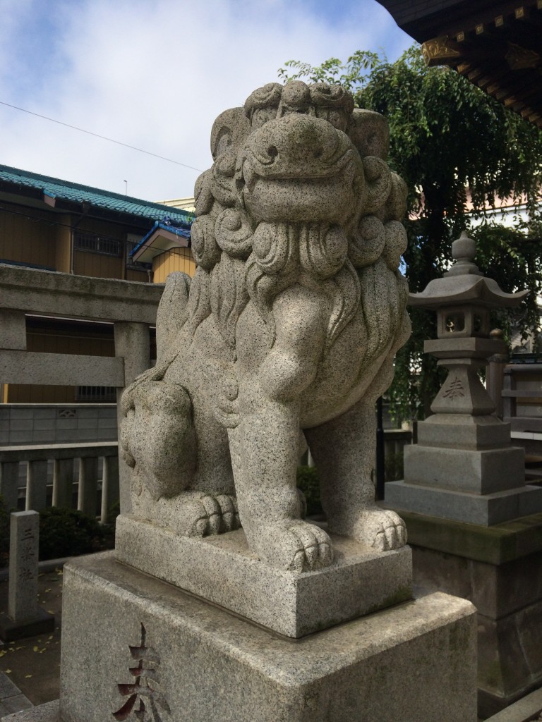 綾瀬神社狛犬