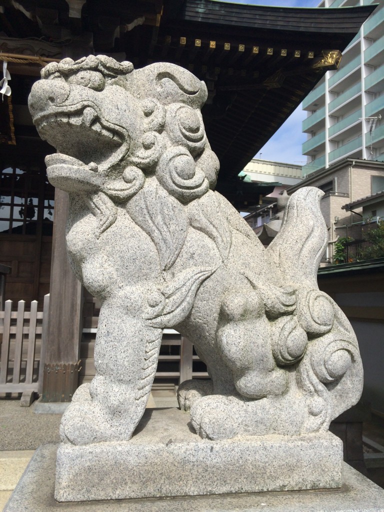 綾瀬神社狛犬