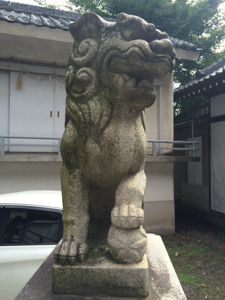 小谷野神社狛犬