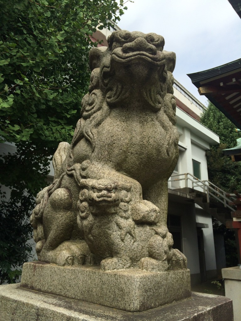 小谷野神社狛犬