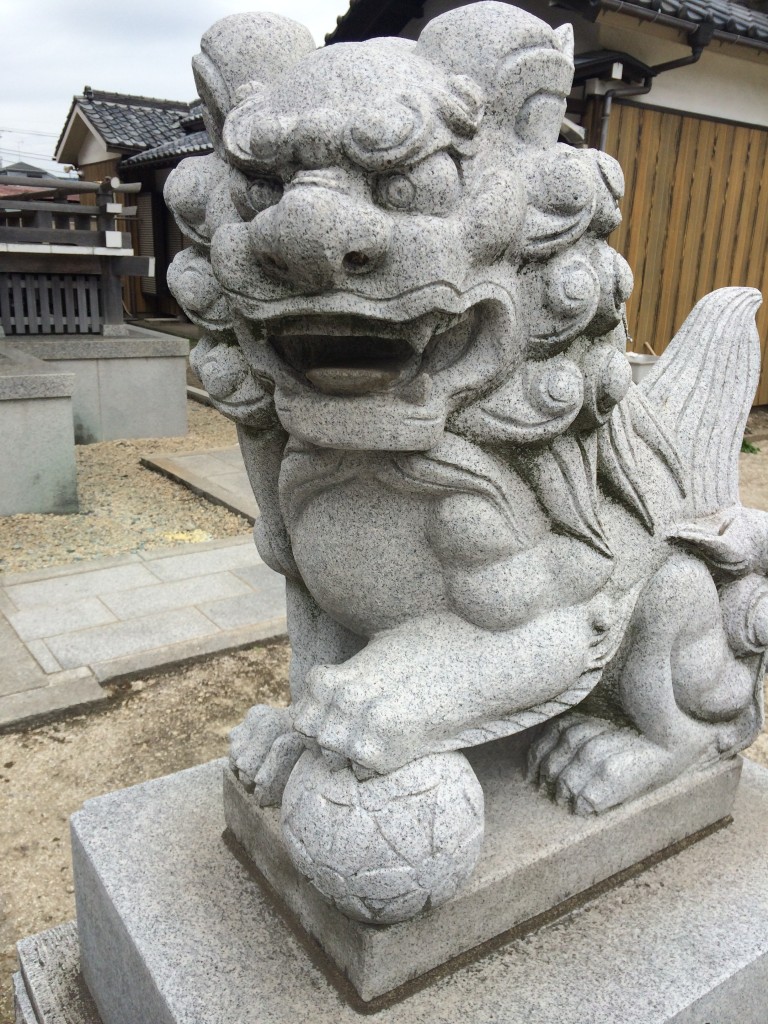 愛宕神社狛犬