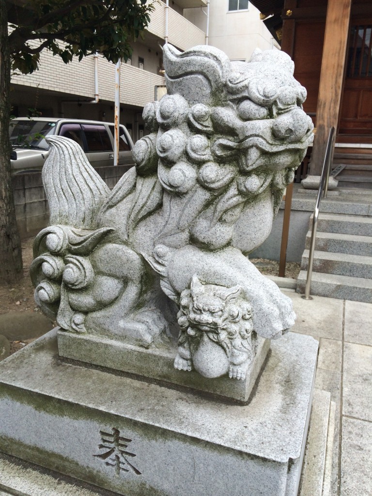 愛宕神社狛犬