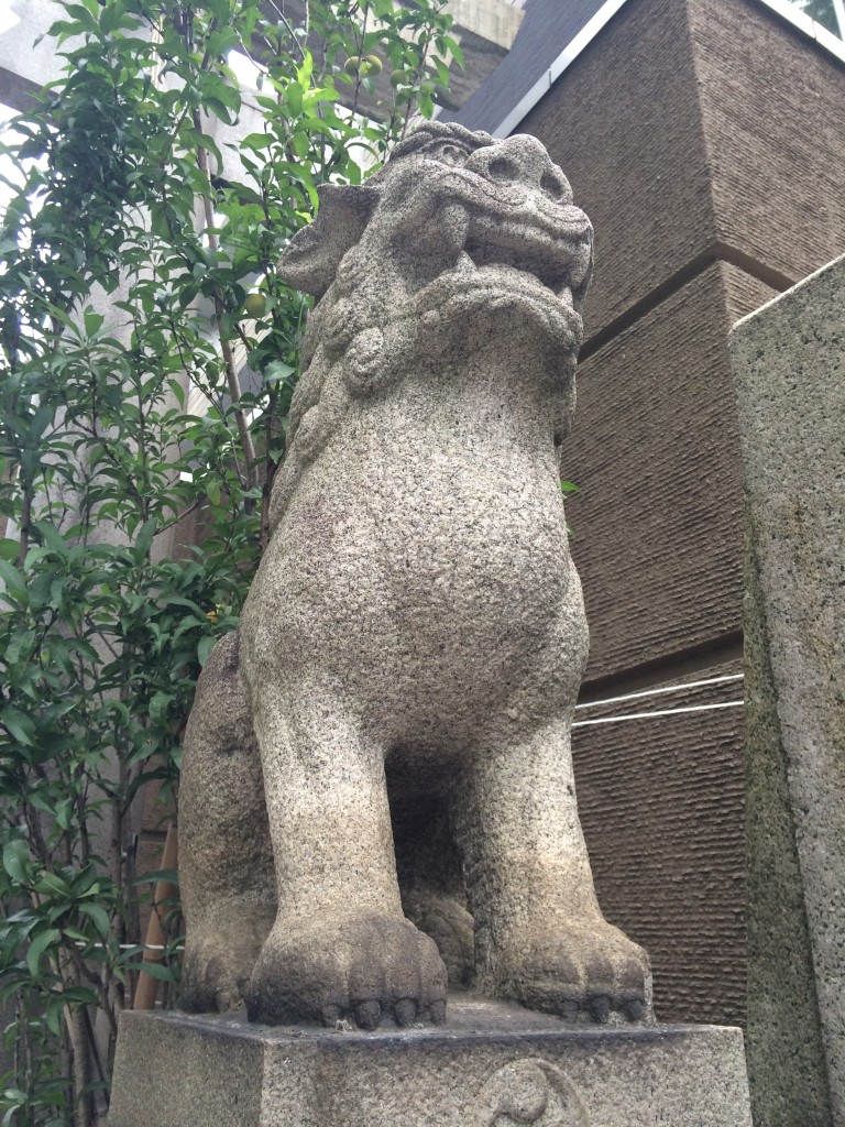 小野照崎神社狛犬