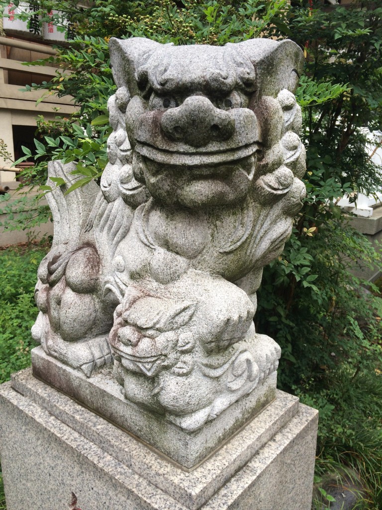 矢先稲荷神社狛犬