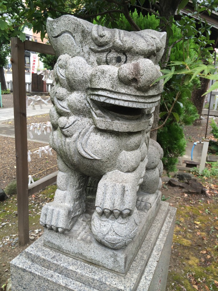 矢先稲荷神社狛犬