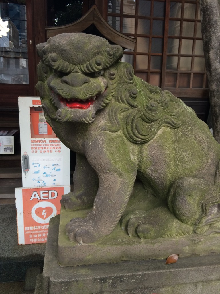 秋葉神社狛犬