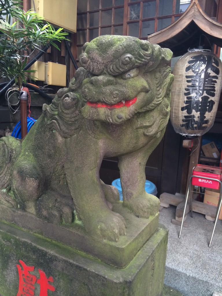 秋葉神社狛犬
