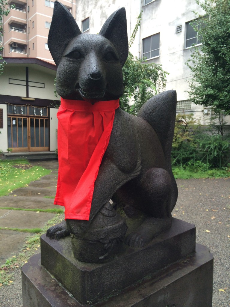 千束稲荷神社狐