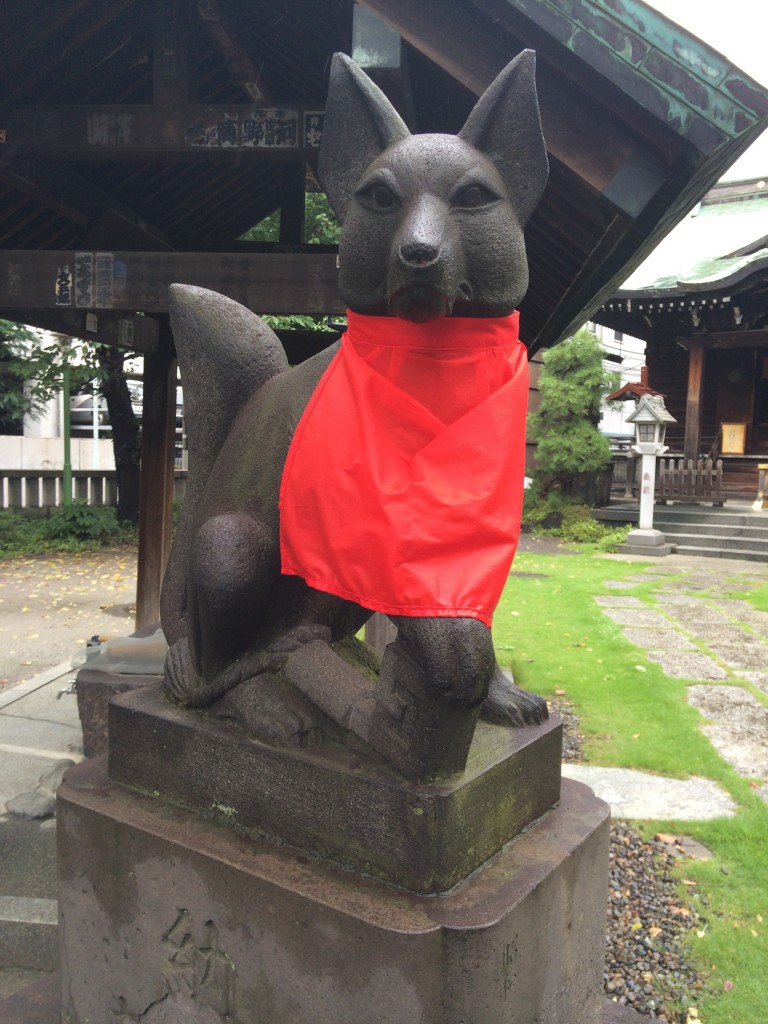 千束稲荷神社狐