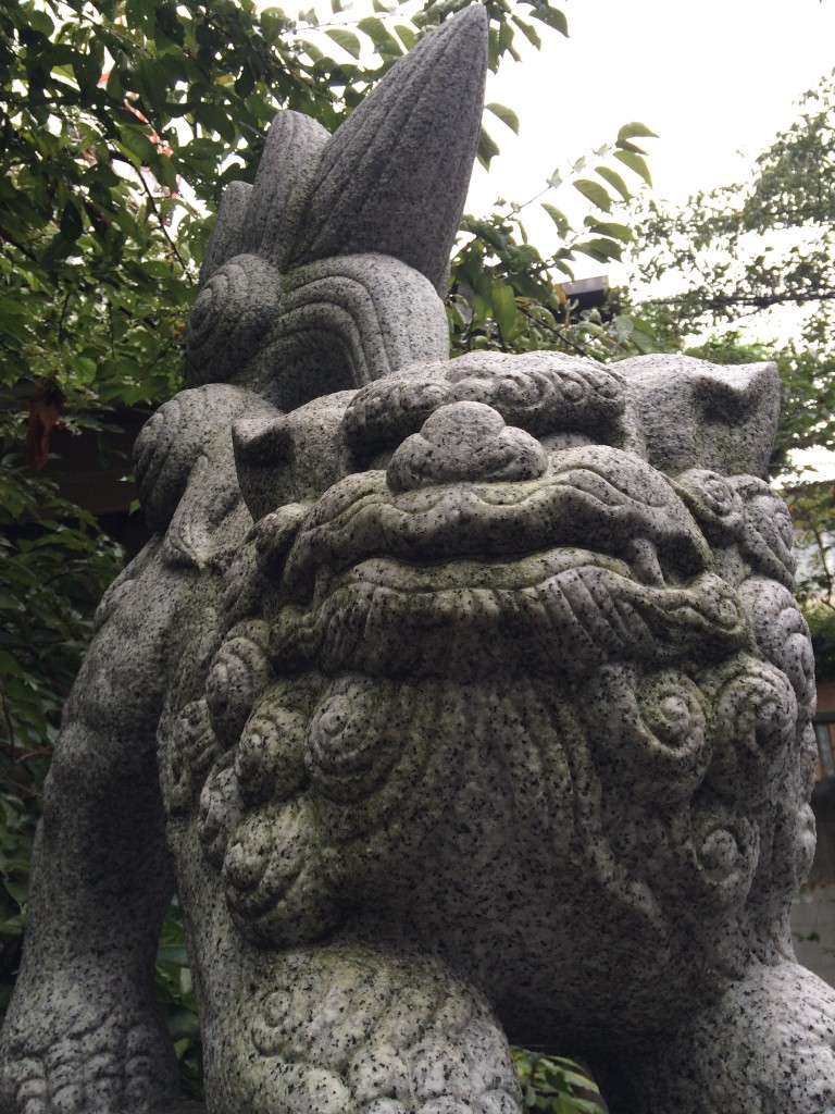 元三島神社狛犬