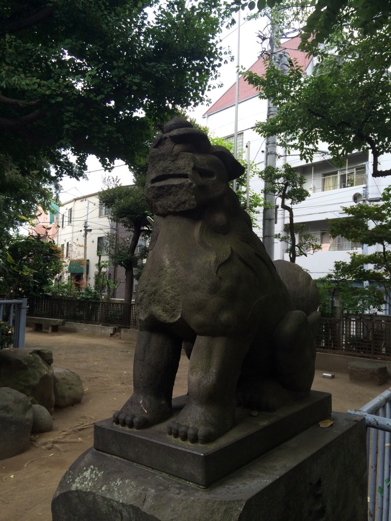 秋葉神社狛犬