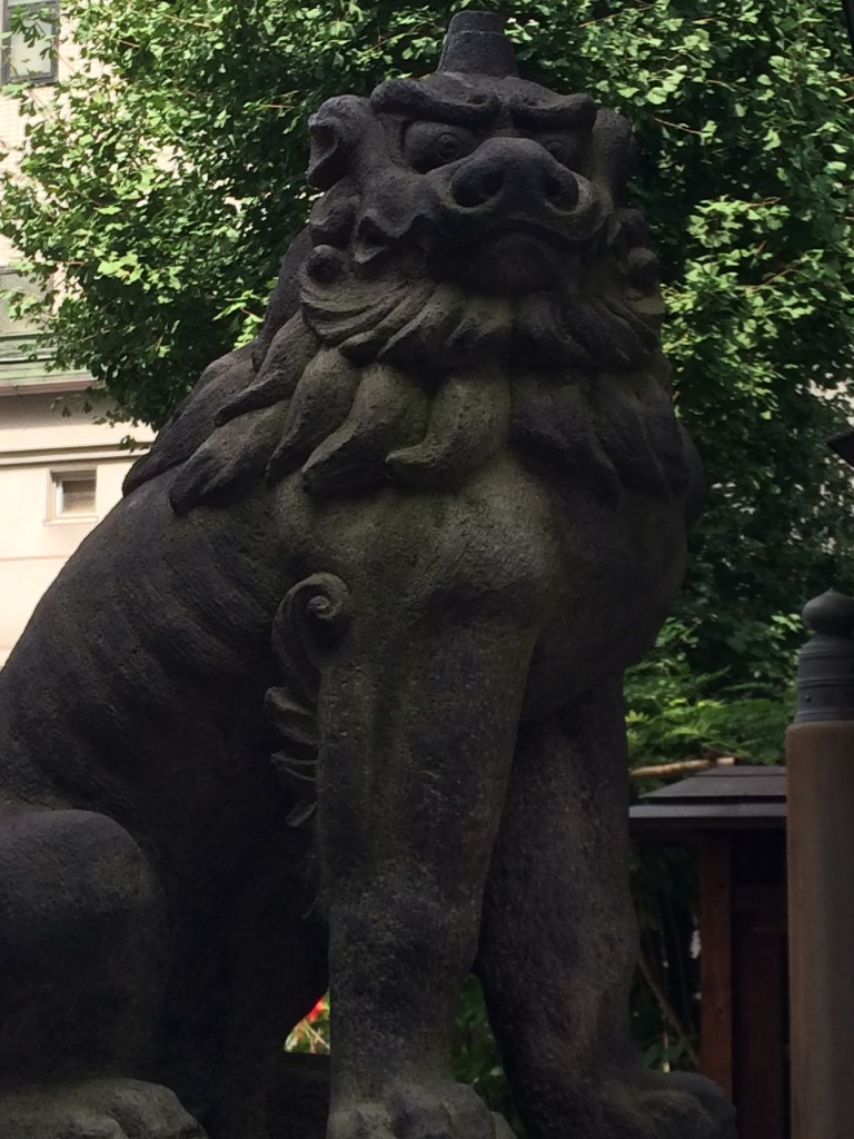 藏前神社狛犬