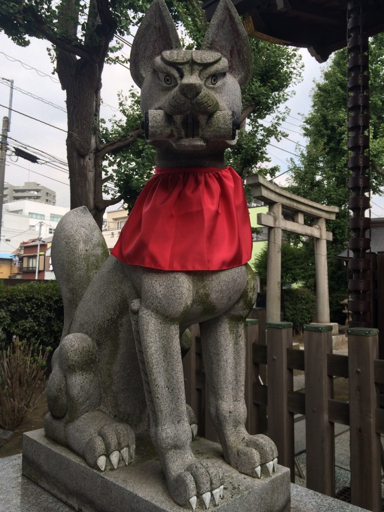 飛木稲荷神社 狐