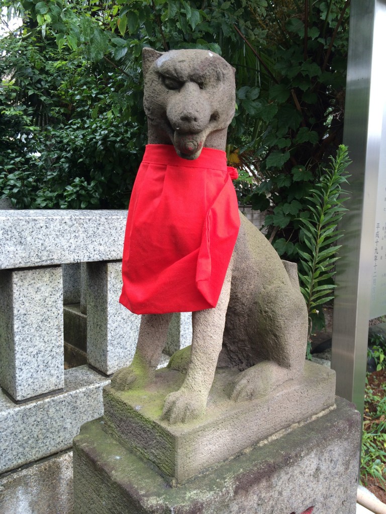 梅田稲荷神社狐