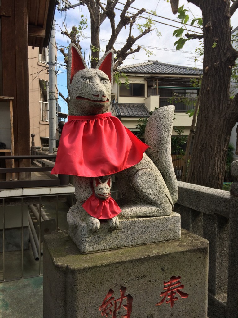 田丸稲荷神社狐