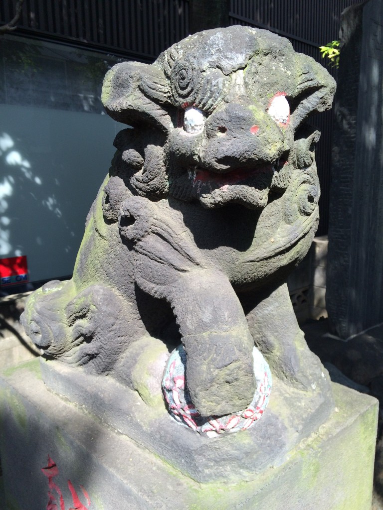 亀戸石井神社狛犬