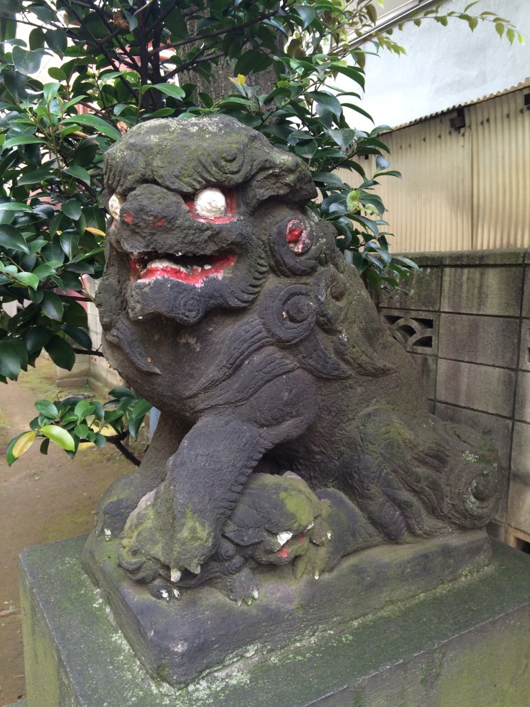 亀戸石井神社狛犬