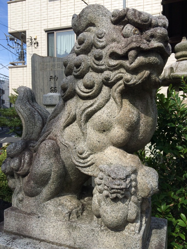 亀戸水神宮狛犬