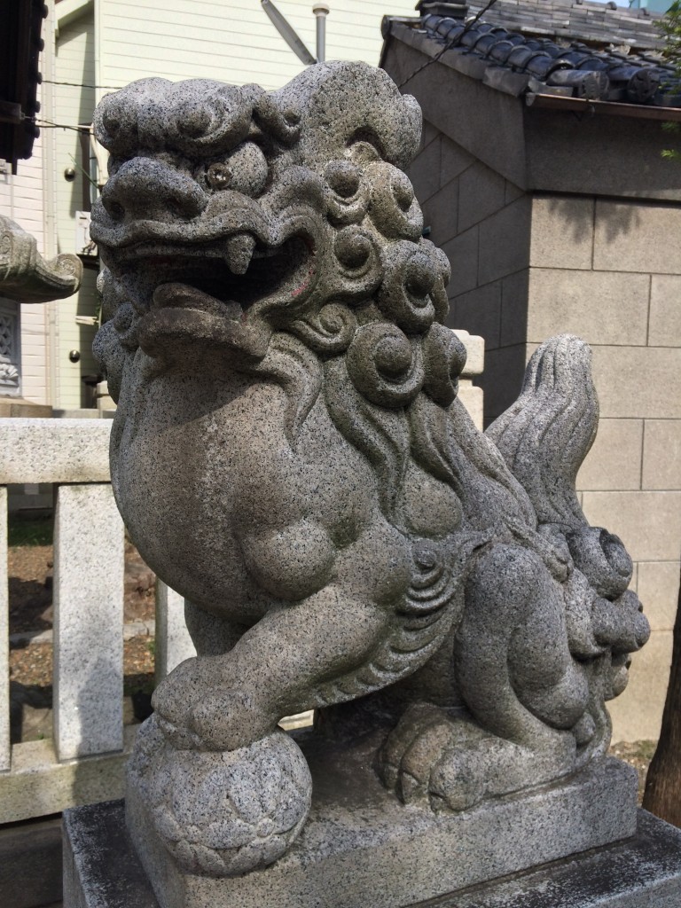 亀戸水神宮狛犬