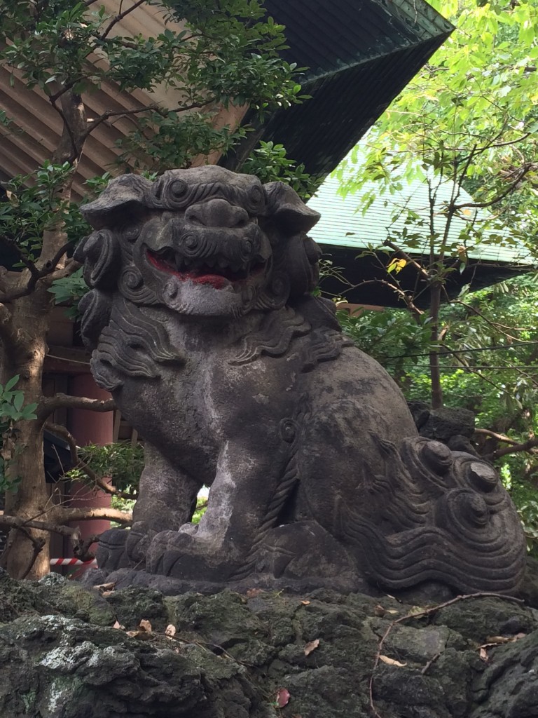 天祖神社狛犬