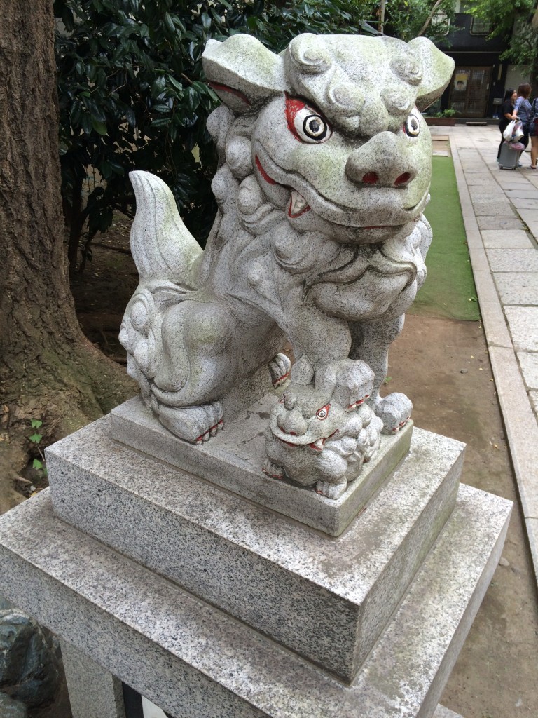 銀杏岡八幡神社狛犬