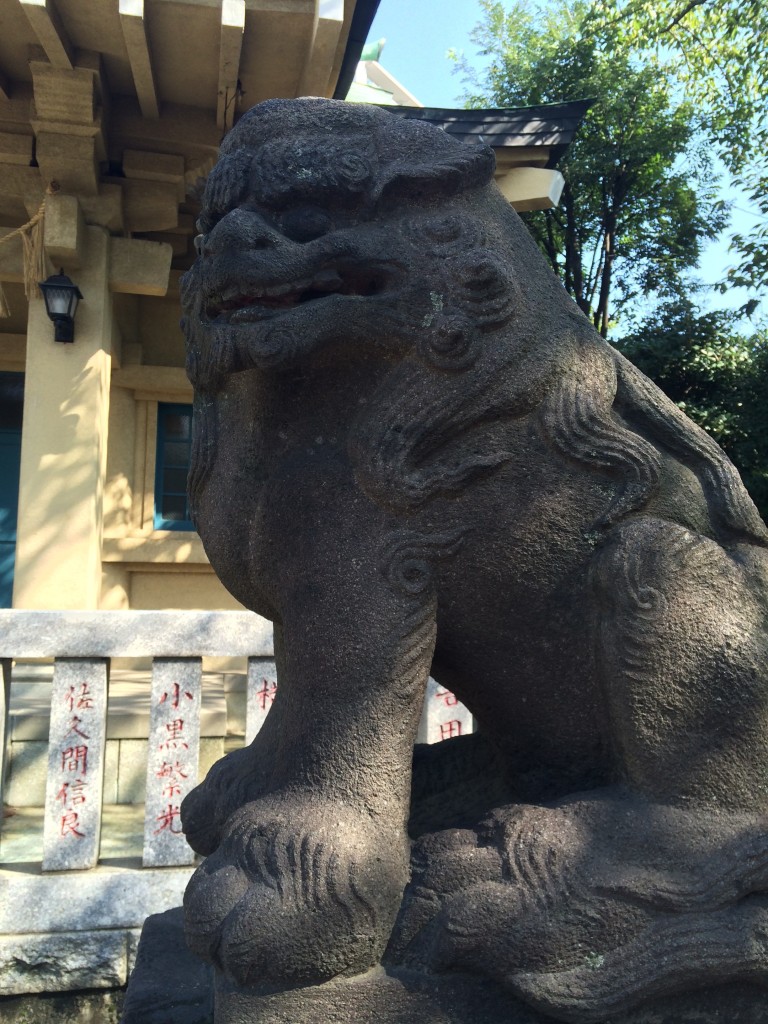 四つ木白髭神社 狛犬