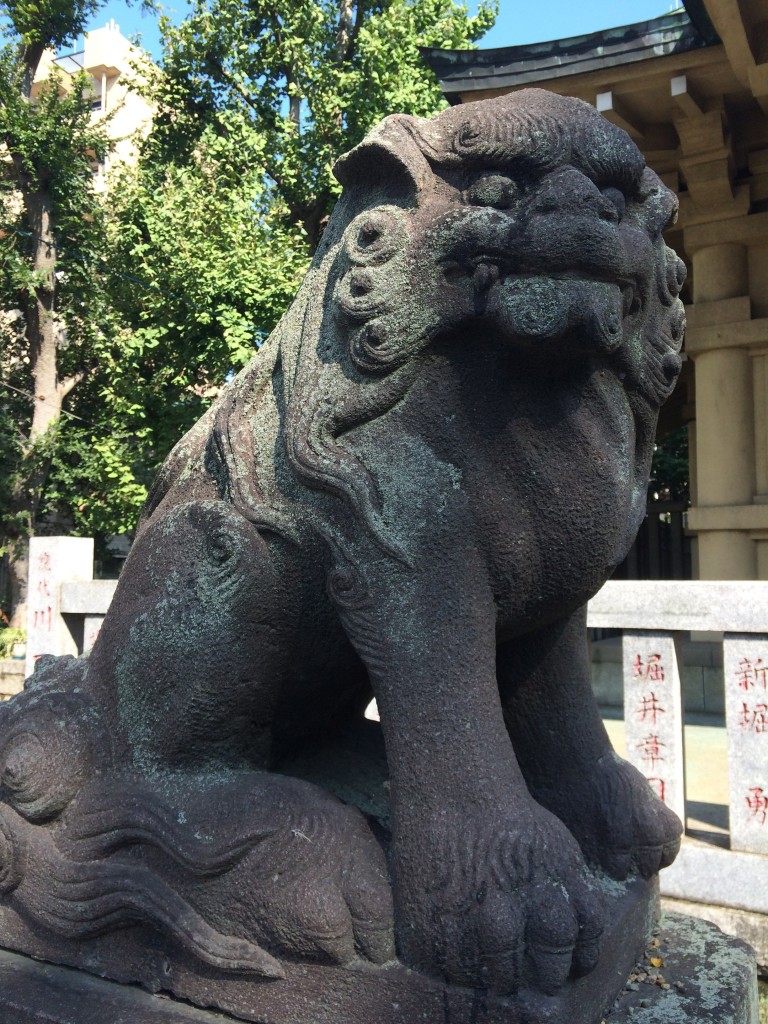 四つ木白髭神社 狛犬