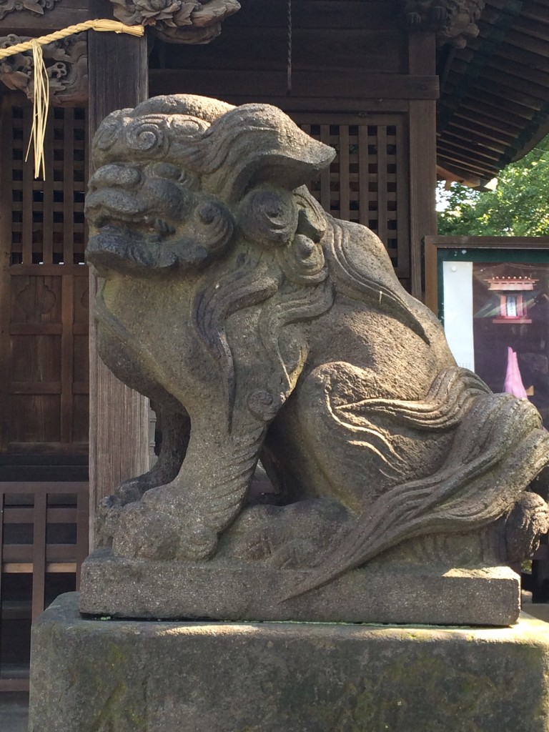 白髭神社 狛犬