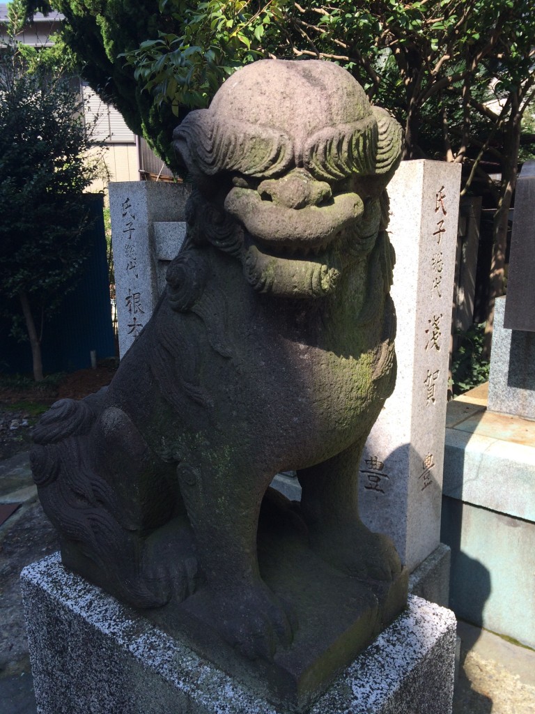 白髭神社 狛犬