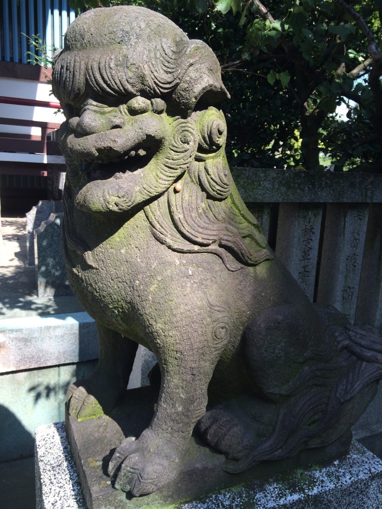 白髭神社 狛犬