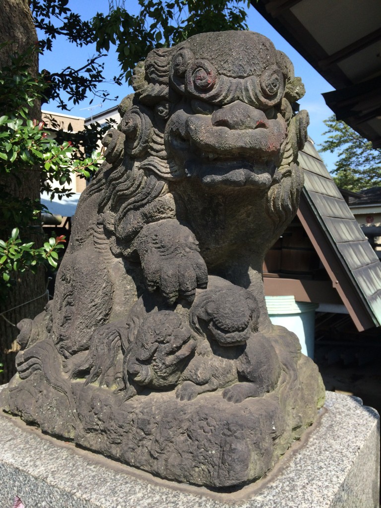 白髭神社 狛犬